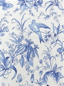 Audubon Toile Sapphire P Kaufmann Fabric